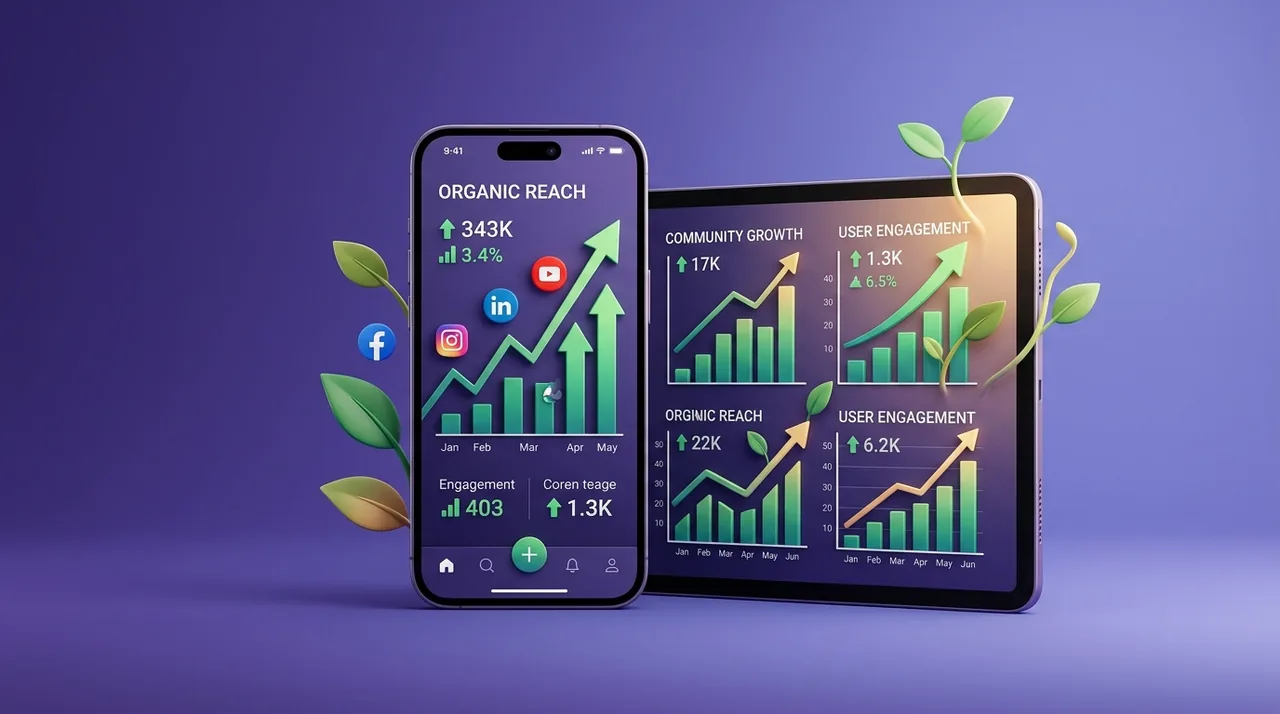 Organic Social Media Growth