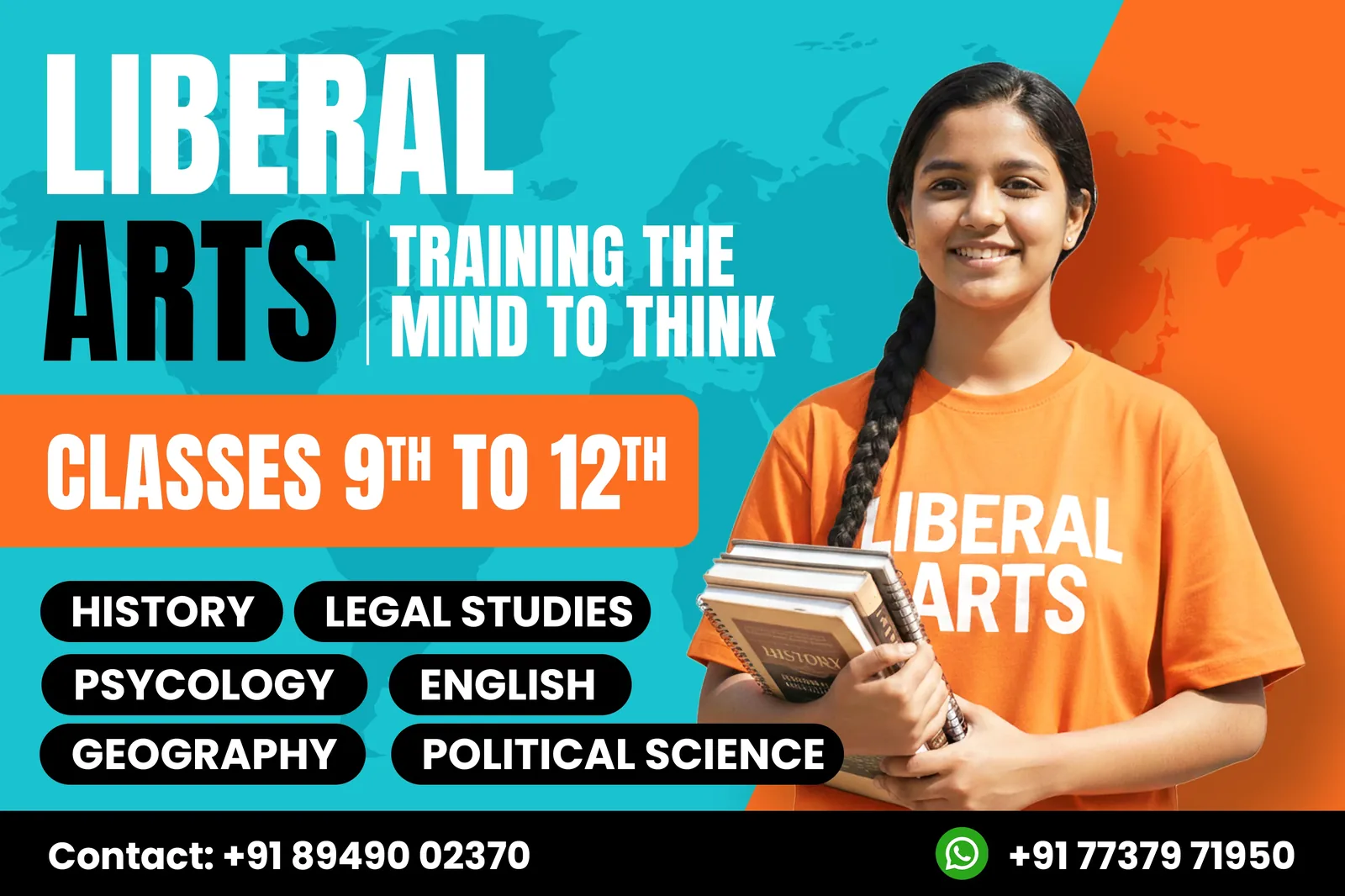 Liberal Arts Entrance Branding