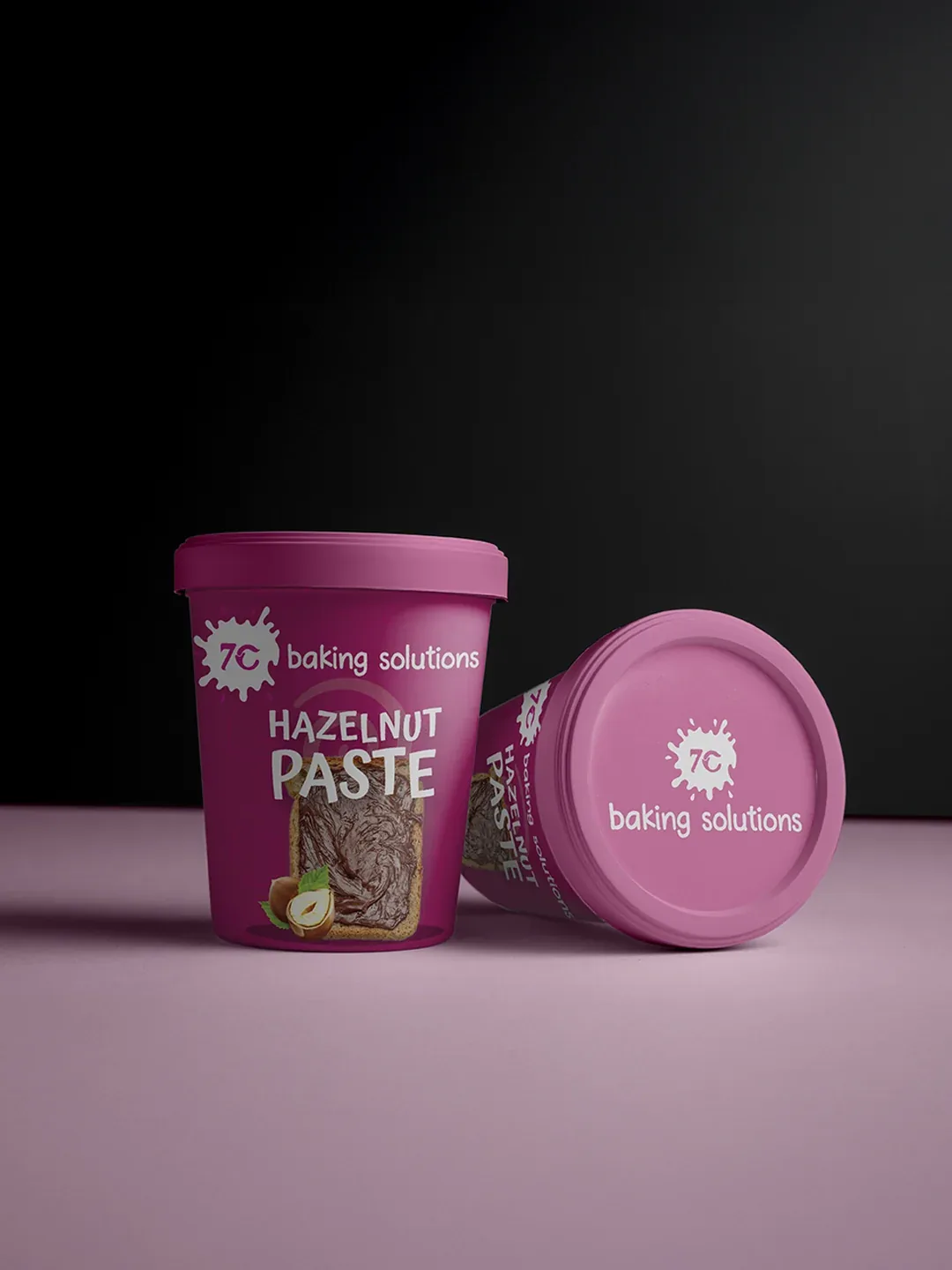 7C Hazelnut Paste Packaging
