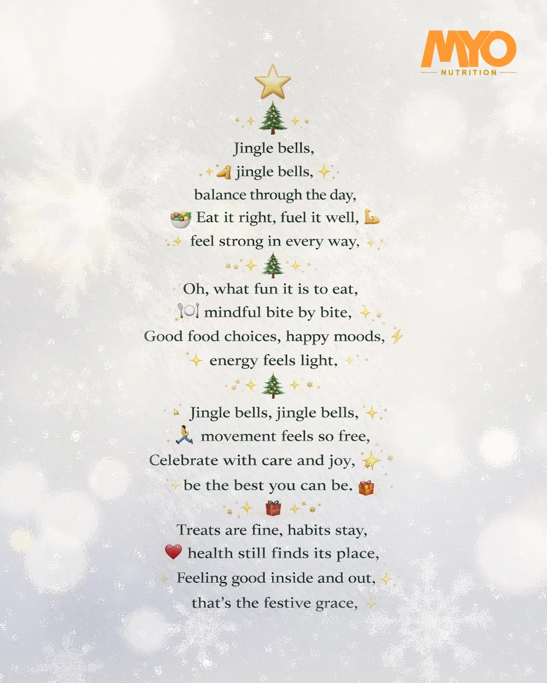 Myo Nutrition Christmas Campaign