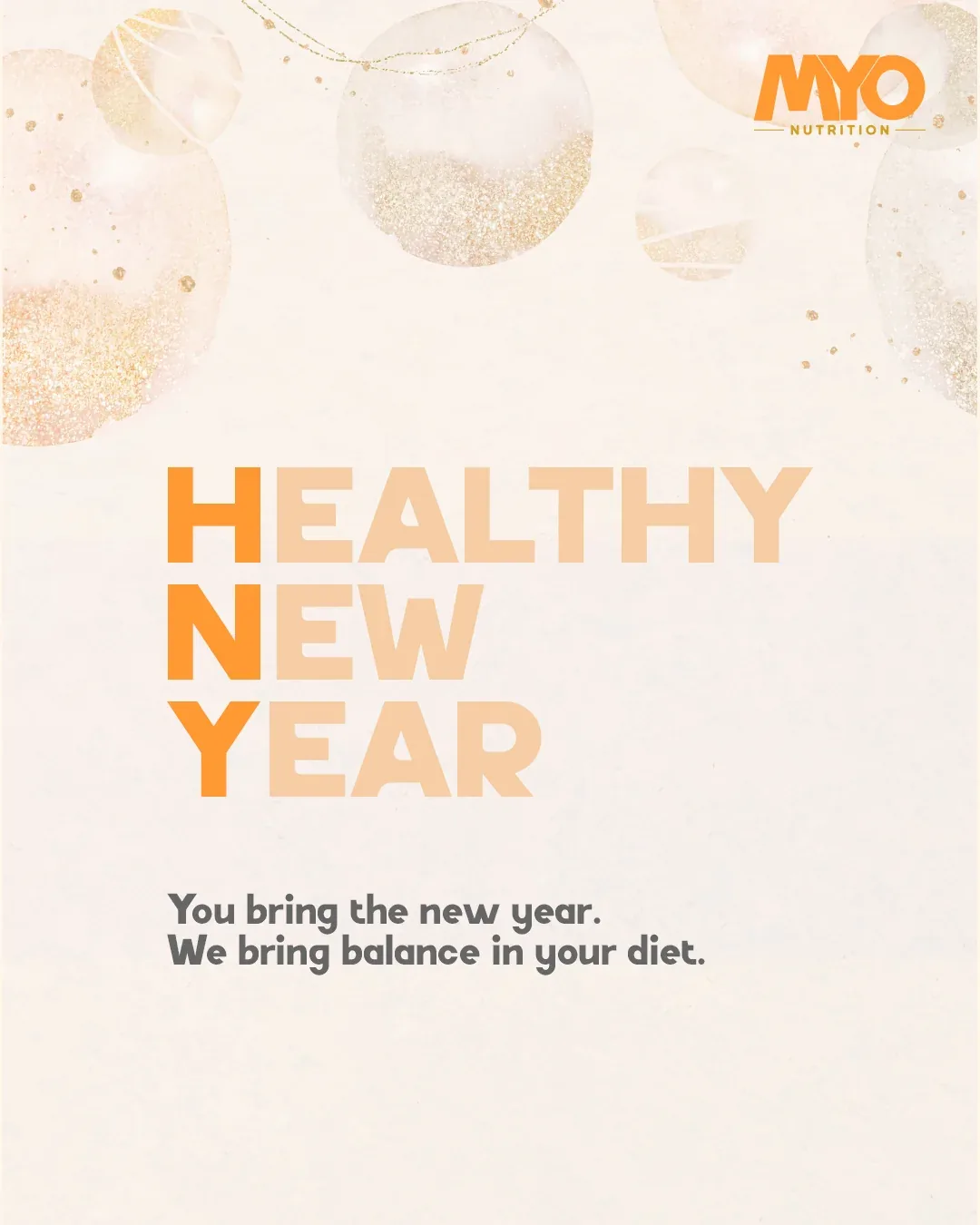 Myo Nutrition New Year Campaign